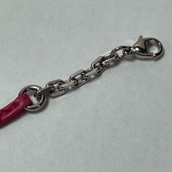 Hermes Anemone Milo Lambskin Leather Carmencita Page Marker - Pink - Preowned - Picture 8 of 9